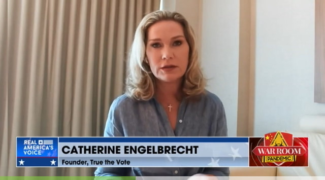 Catherine Engelbrecht Explains New Lawsuit Exposing American Voting Software’s China Ties. – Steve Bannon’s War Room: Pandemic