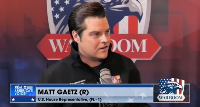 Matt Gaetz: “Kevin McCarthy Would Never Put Anything Above His Own Power And Ambition”