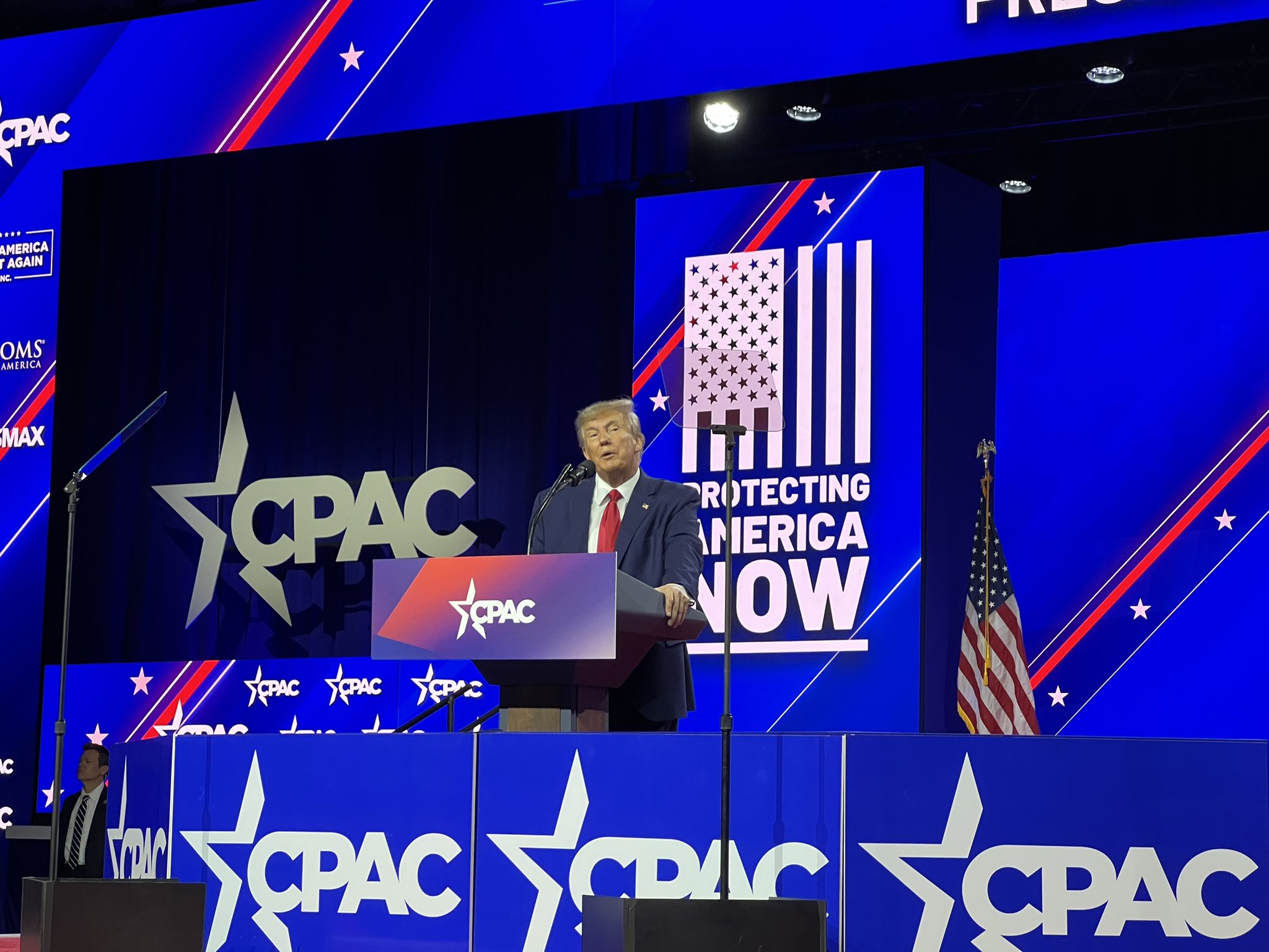 President Trump Highlights 2024 Policy Agenda During CPAC Speech