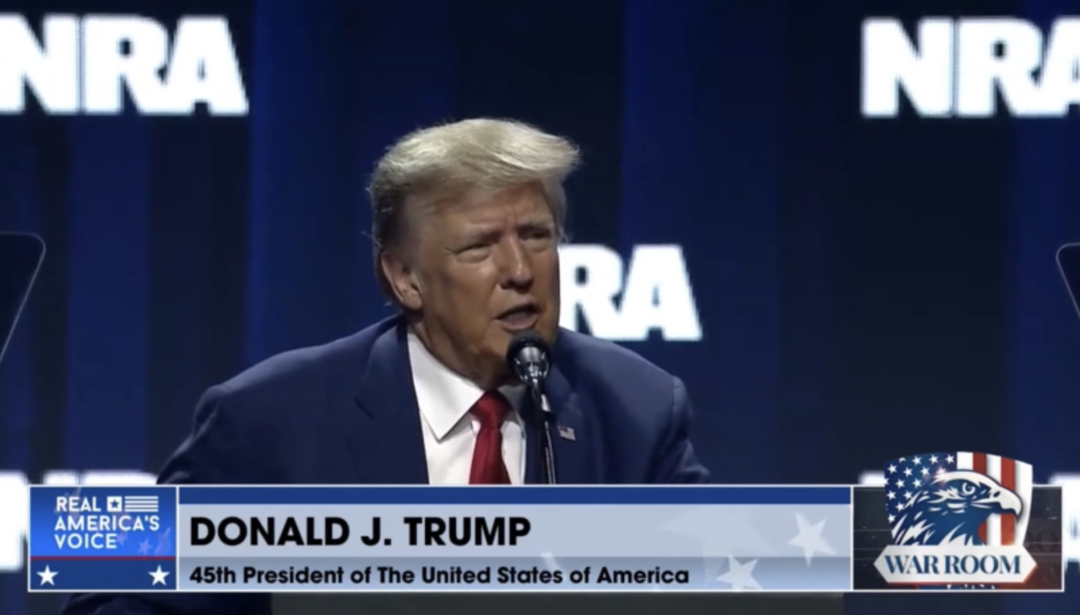 President Trump NRA speech 4/14/23