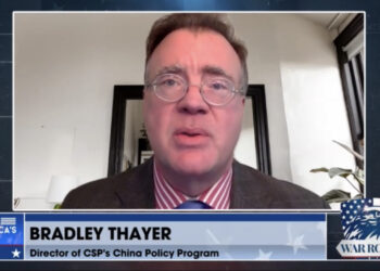 Dr. Bradley Thayer: America Is Responsible For The Rise Of China.