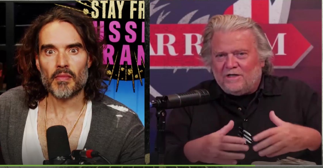 Unveiling the Essence of Populism: A Riveting Dialogue between Steve Bannon and Russell Brand