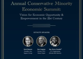 Invitation to the 4th Conservative Minority Economic Summit in Washington, DC,  Steve Bannon Keynote Speaker