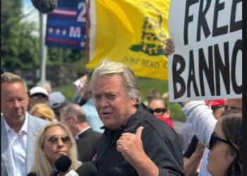Outside of Jail, Steve Bannon said he Expects Fair Treatment from Bureau of Prisons Amid Unhinged Left