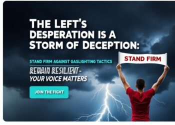 The Left’s Desperation: How Kamala Harris’s Campaign Relies on Gaslighting to Deter Trump Supporters – Why We Must Stand Firm