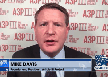 Mike Davis explaining new evidence released by Lindsay Halligan in the Comey case