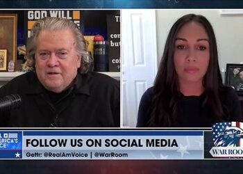 Megan Garcia speaking about her son Sewell Setzer III and warning parents about the dangers of AI chatbots on WarRoom