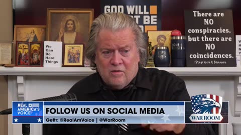 Steve Bannon on WarRoom warns that corporate America uses foreign labor to undercut U.S. workers.