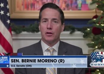 Senator Bernie Moreno speaking about ending dual citizenship and national allegiance.