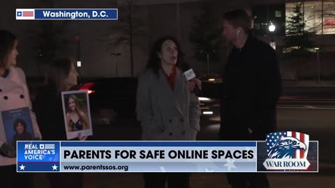 Shelby Knox speaking about the KOSA Big Tech AI fight and child safety protections