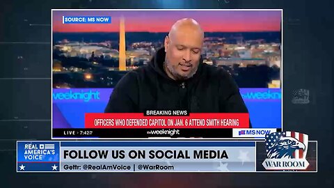 MSNBC panel reacts as Harry Dunn admits Capitol Police were not prepared on January 6