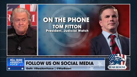Tom Fitton of Judicial Watch discusses voter roll cleanup with Steve Bannon